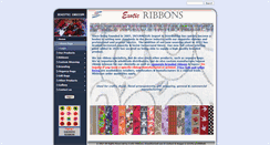 Desktop Screenshot of exoticribbons.co.za